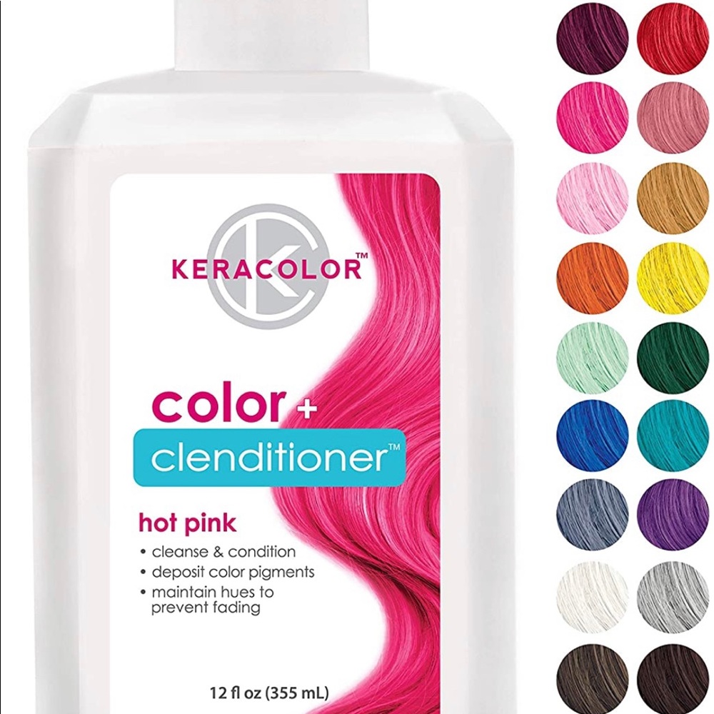 💓 Hot Pink KERACOLOR COLOR + CLENDITIONER 💓